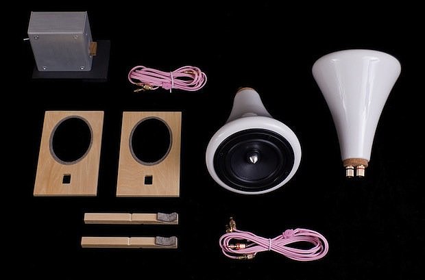 Wire exposure，loudspeaker box，ceramics，Joey Roth，