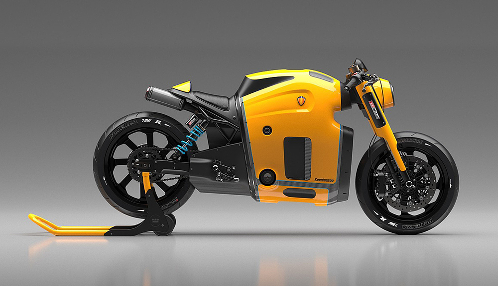 Burov Art，Koenigsegg，概念，摩托车，