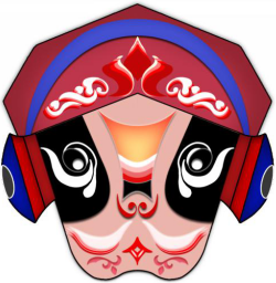 acial makeup in Beijing Opera，