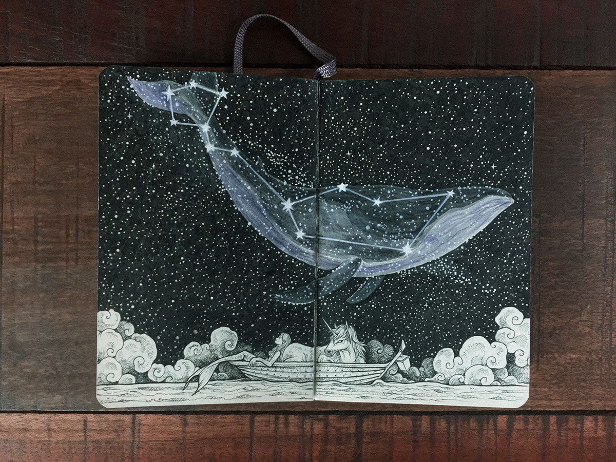 painting，Needle pen，shoes，Hand drawn，