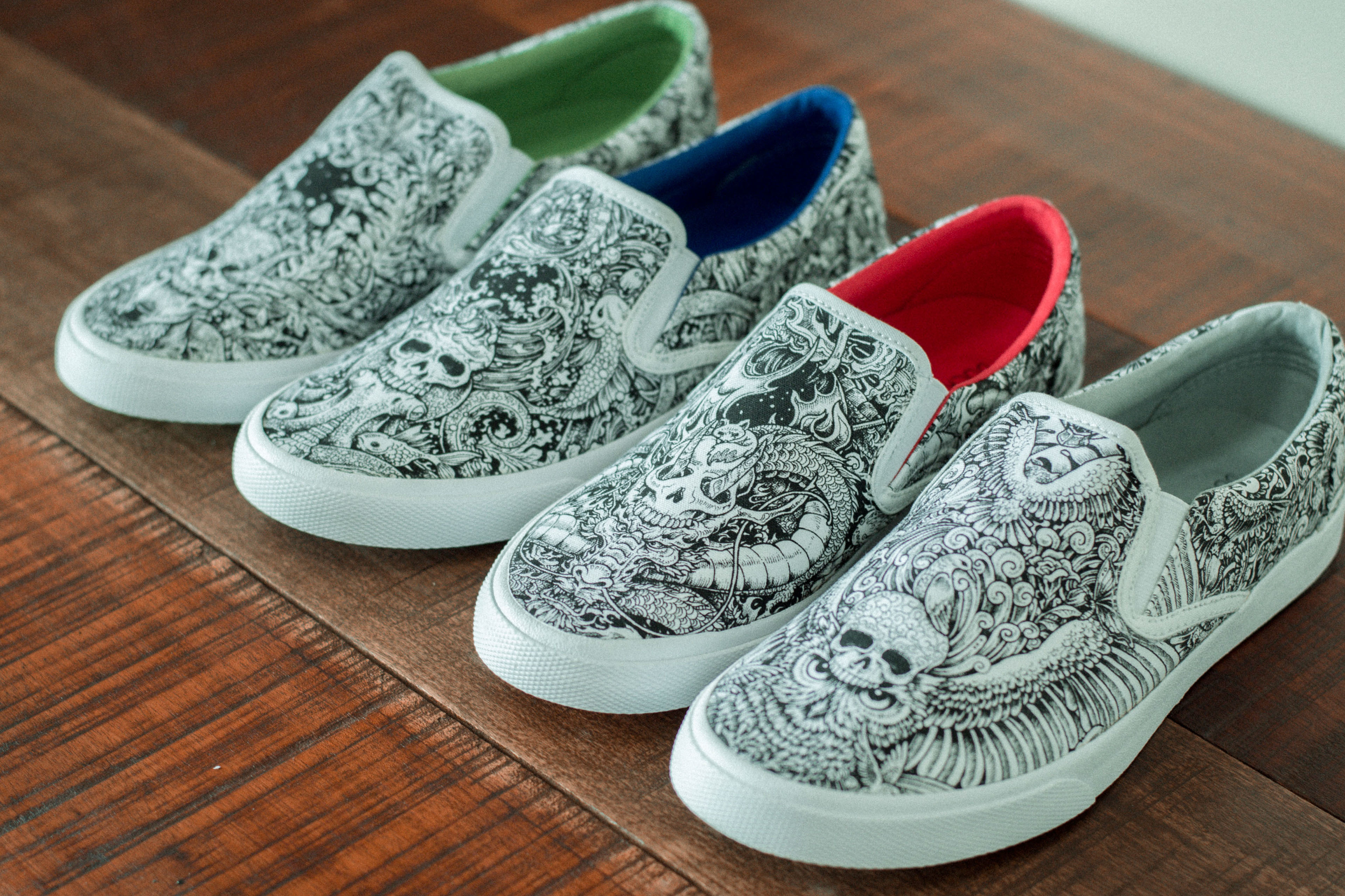 painting，Needle pen，shoes，Hand drawn，