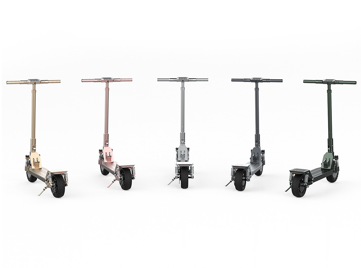 Electric scooter，Adult toys，Outdoor sports products，All aluminum body，industrial design，New transportation tools，