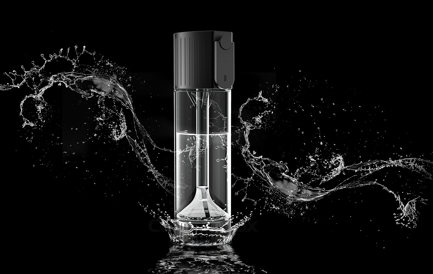 Outdoor supplies，Portable，Ultraviolet disinfection，Water purifier，drinking water，Water cup，