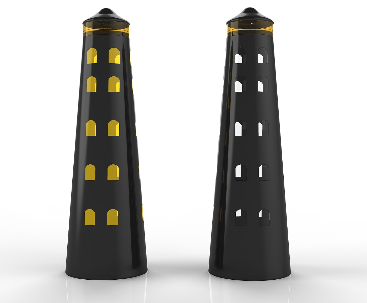 Kitchen, seasoning bottle, Lighthouse，