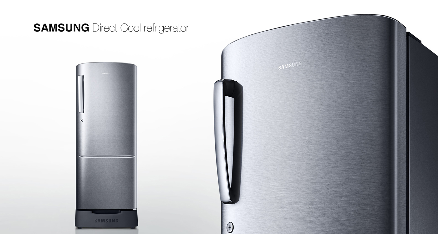 Home appliance design，Refrigerator，Direct cooling refrigerator，Samsung，