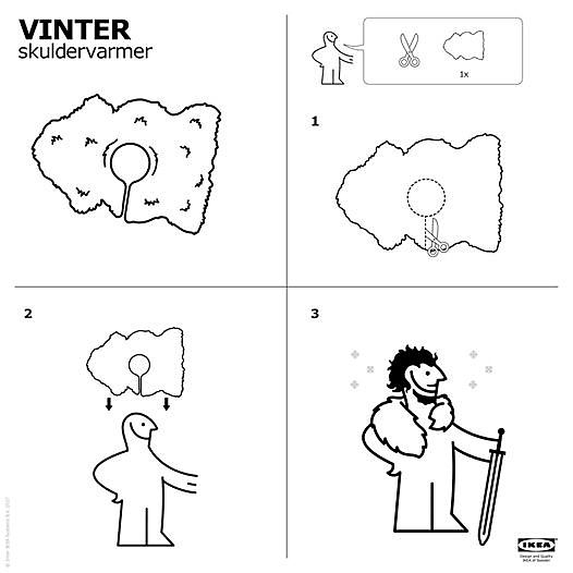 leather and fur，carpet，IKEA，Game of Thrones，