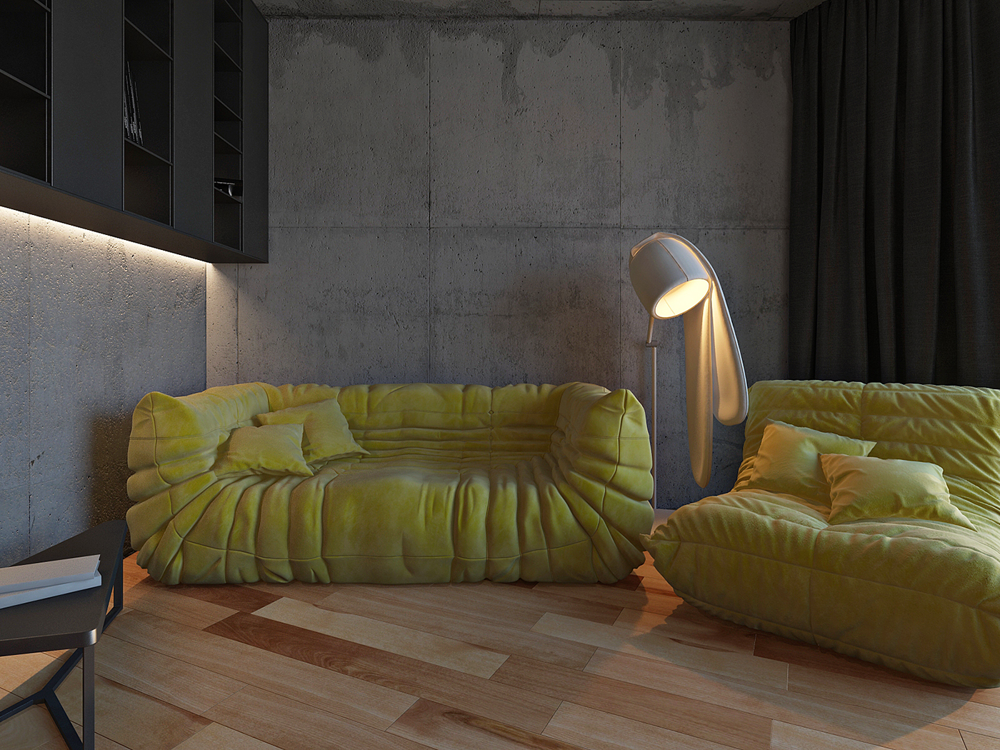 Mr.Bugs，Cartoon，Creative design，Floor lamp，lighting，