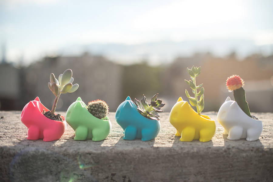 3D printing technology，Flowerpot，lovely，beautiful，practical，