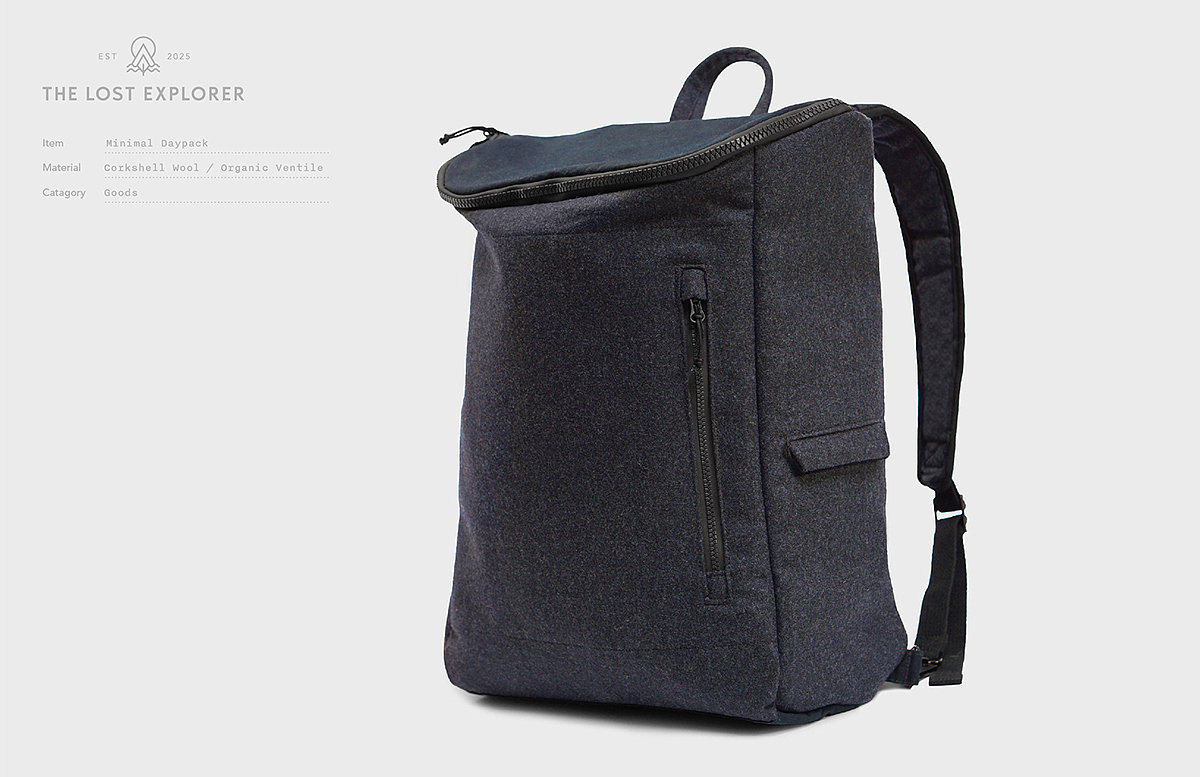 knapsack，a bag，city，explore，Minimalism，