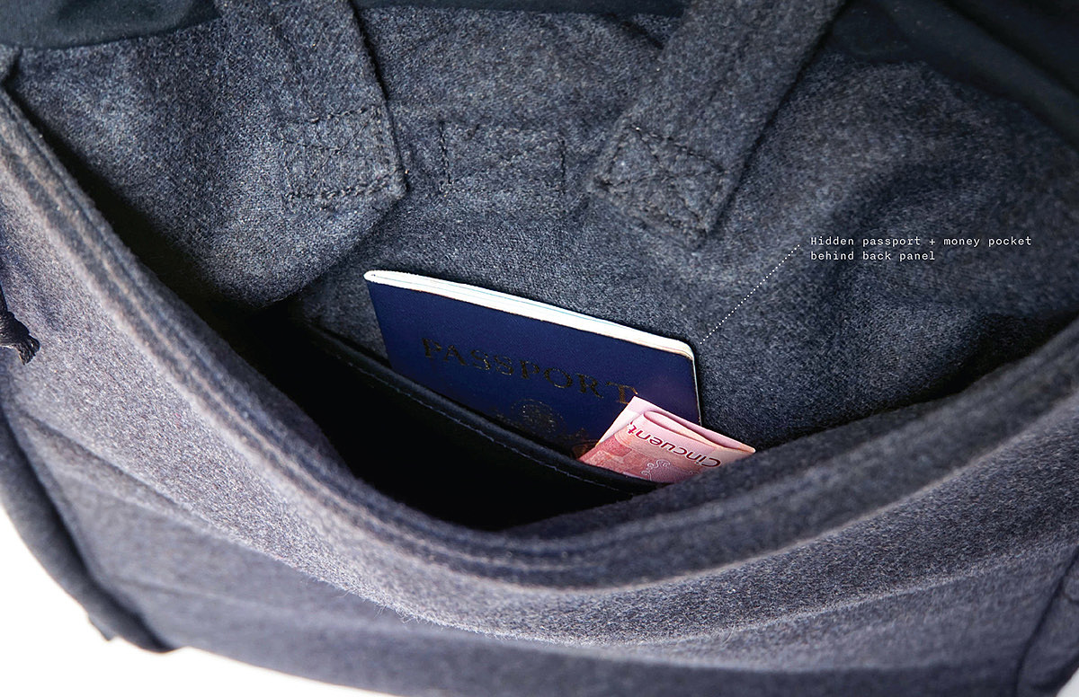 knapsack，a bag，city，explore，Minimalism，