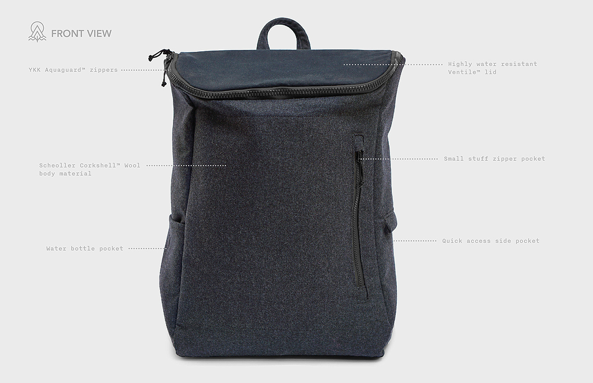 knapsack，a bag，city，explore，Minimalism，