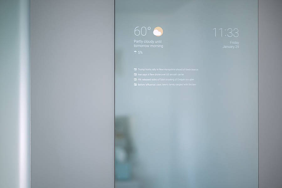 Google，Android mirror，weather，originality，