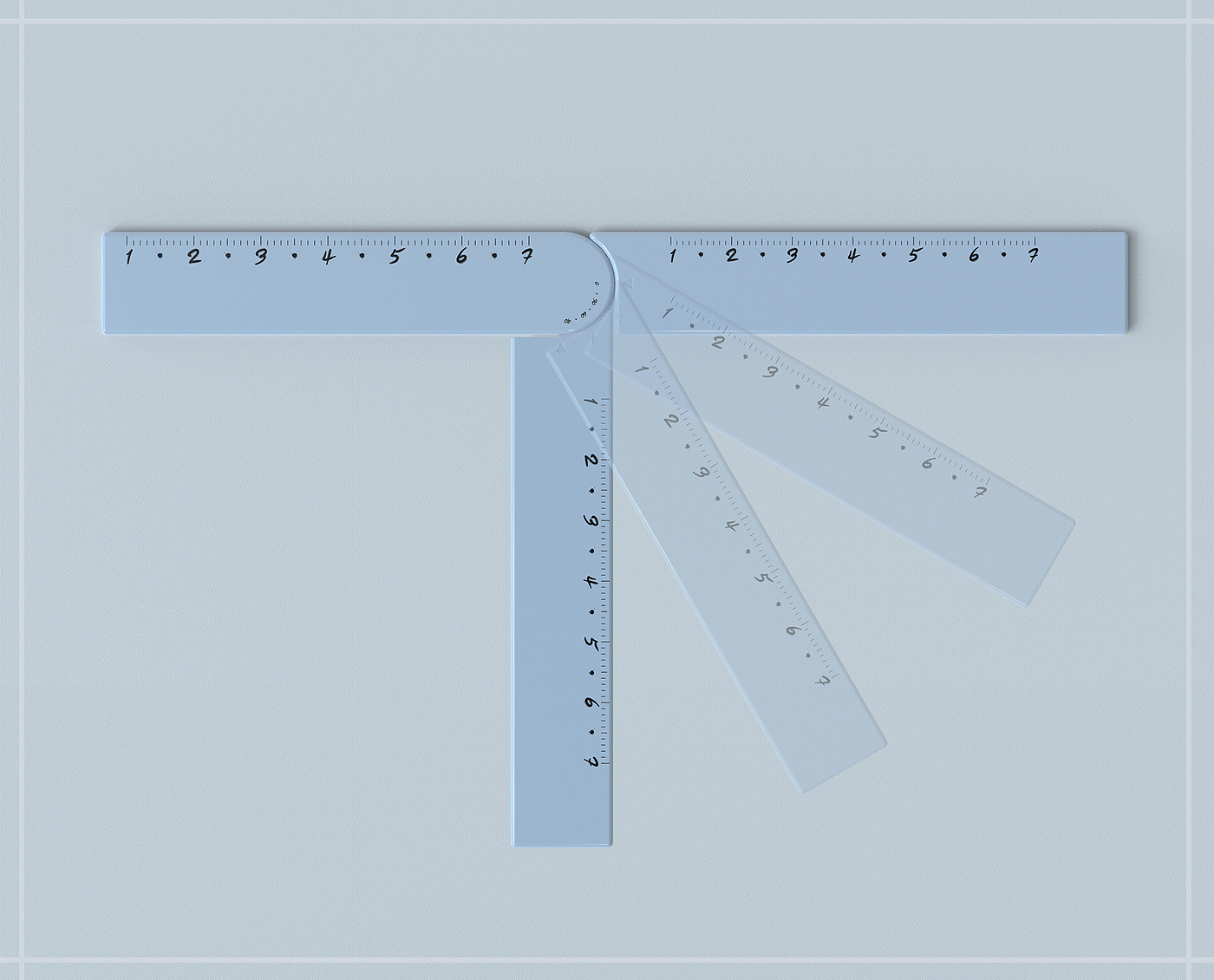 ruler，Drawing angle，Measurement angle，