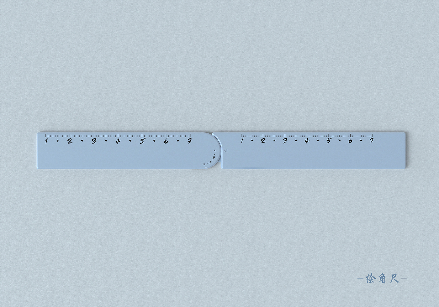 ruler，Drawing angle，Measurement angle，