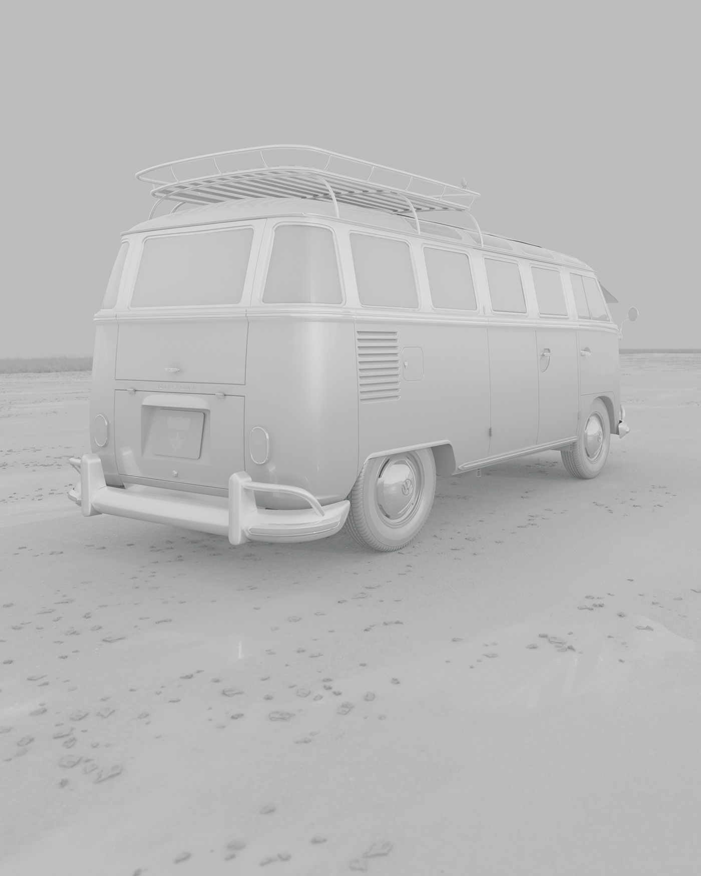 VW Van，Cute mouse，vehicle，