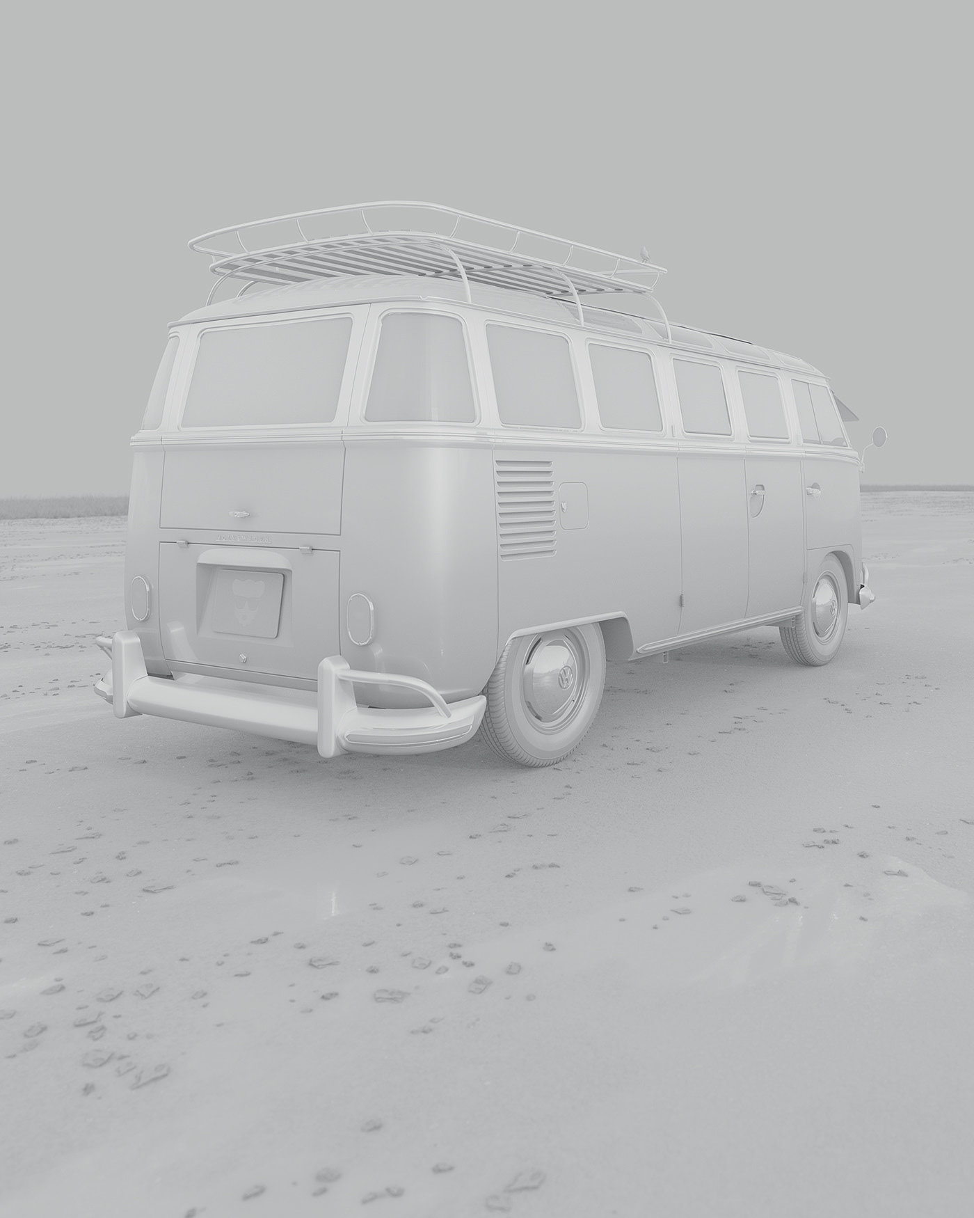 VW Van，Cute mouse，vehicle，