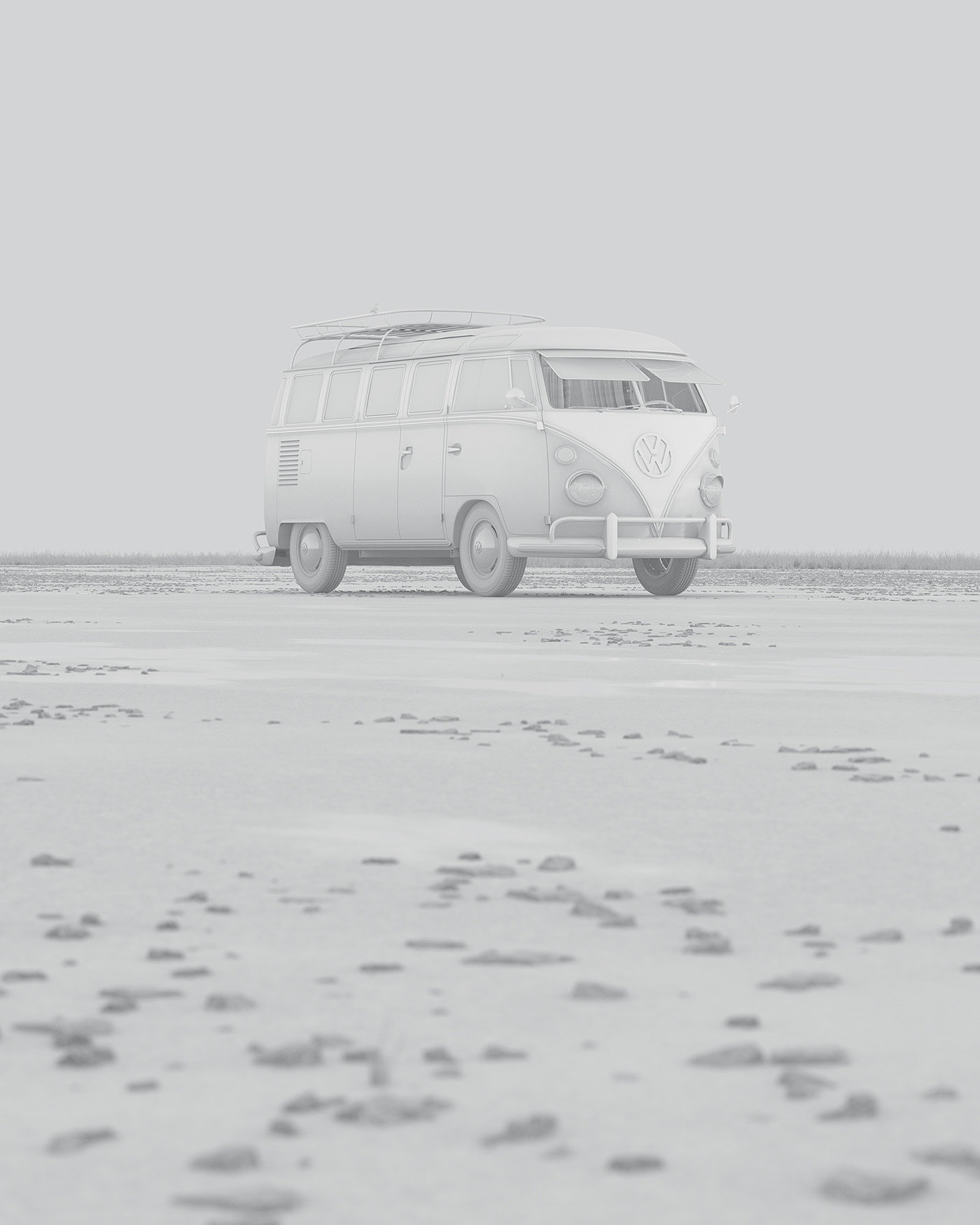 VW Van，Cute mouse，vehicle，