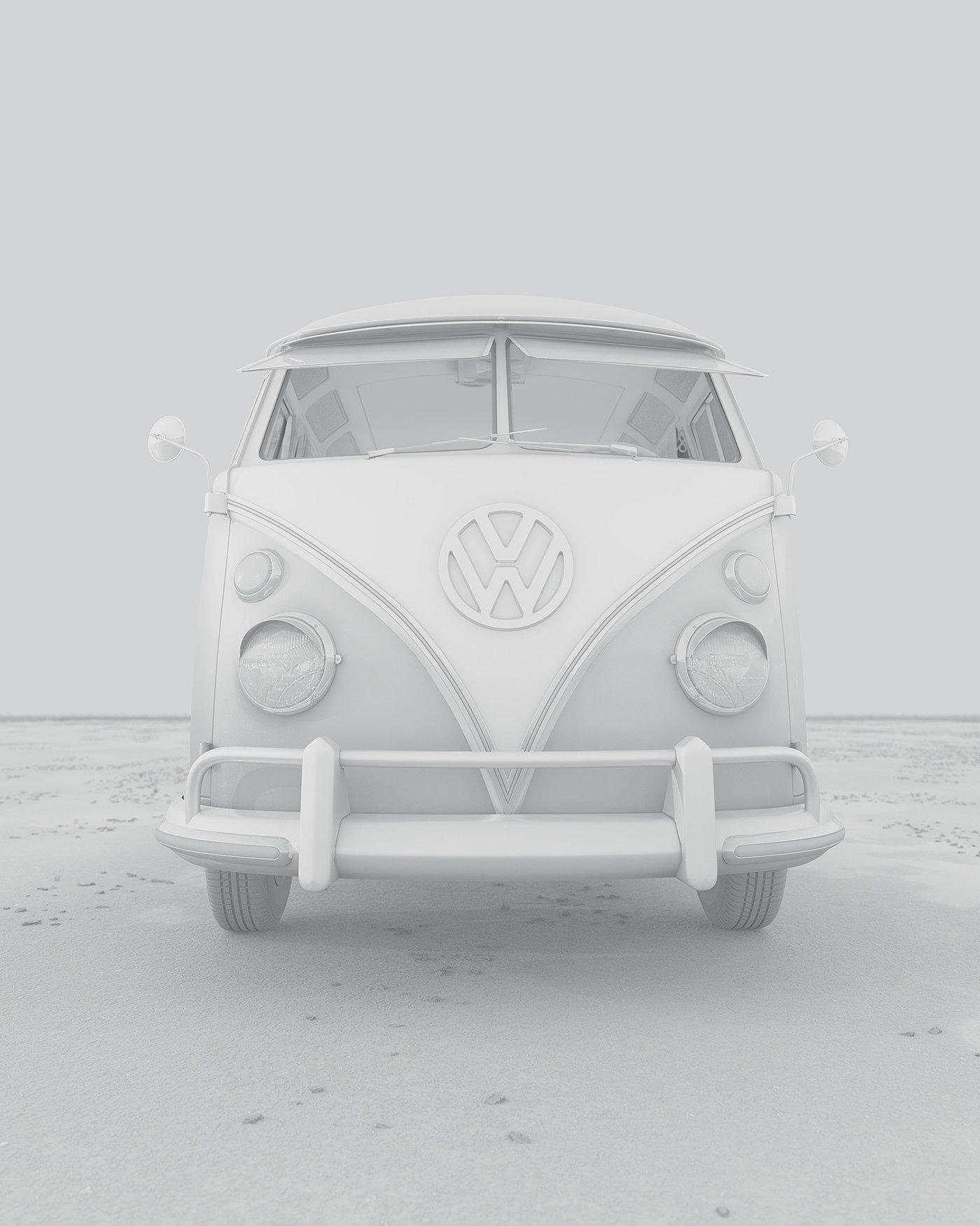 VW Van，Cute mouse，vehicle，