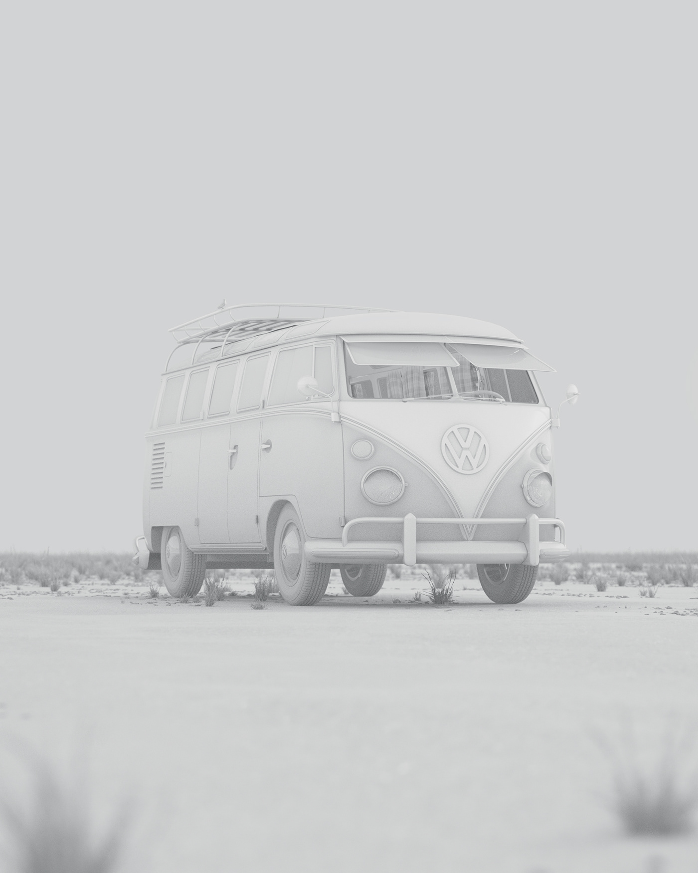 VW Van，Cute mouse，vehicle，