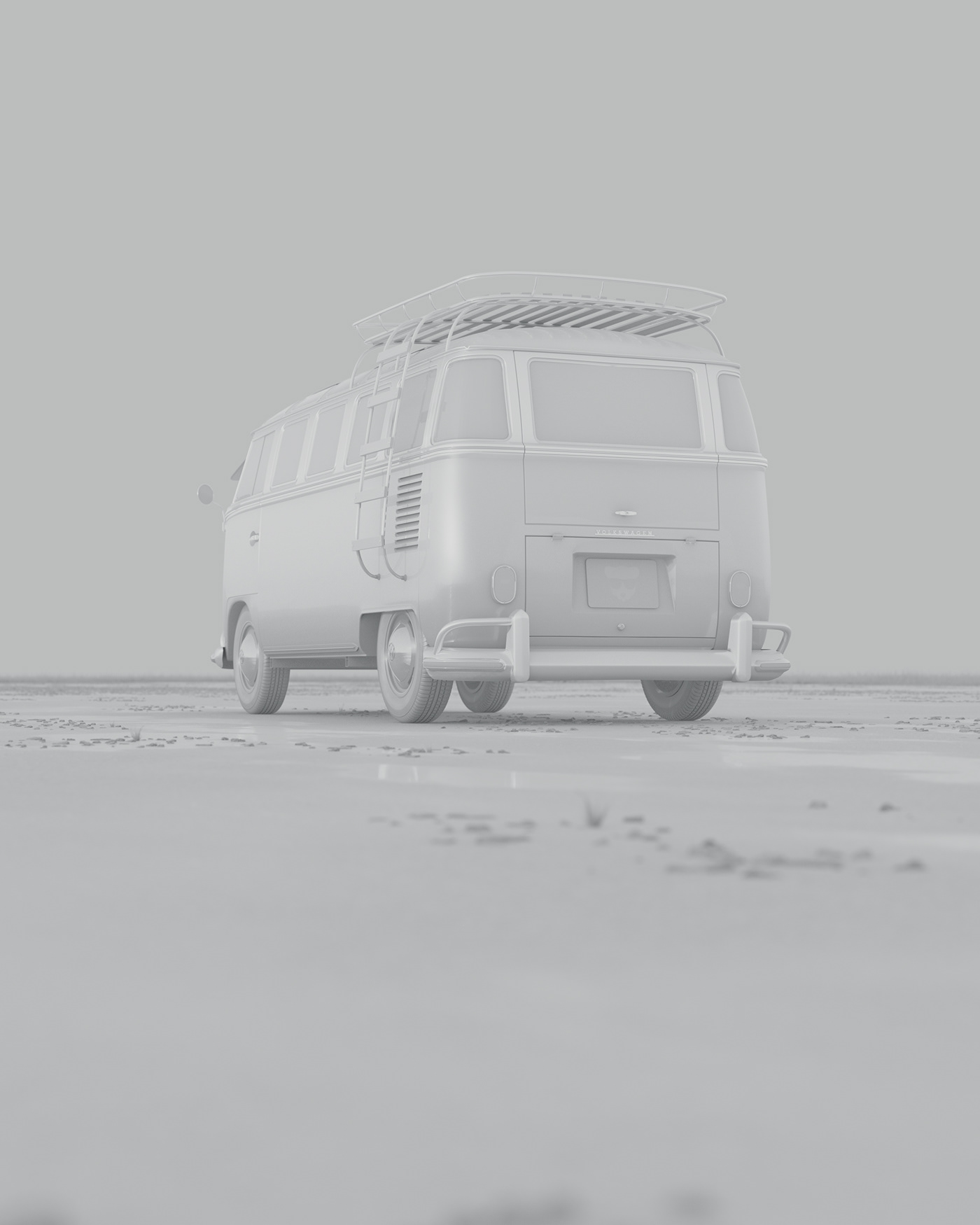 VW Van，Cute mouse，vehicle，