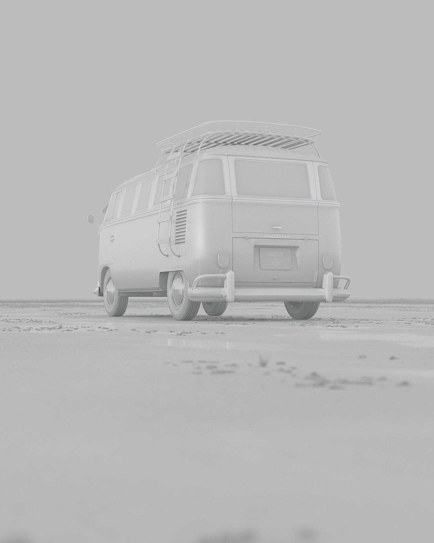 VW Van，Cute mouse，vehicle，