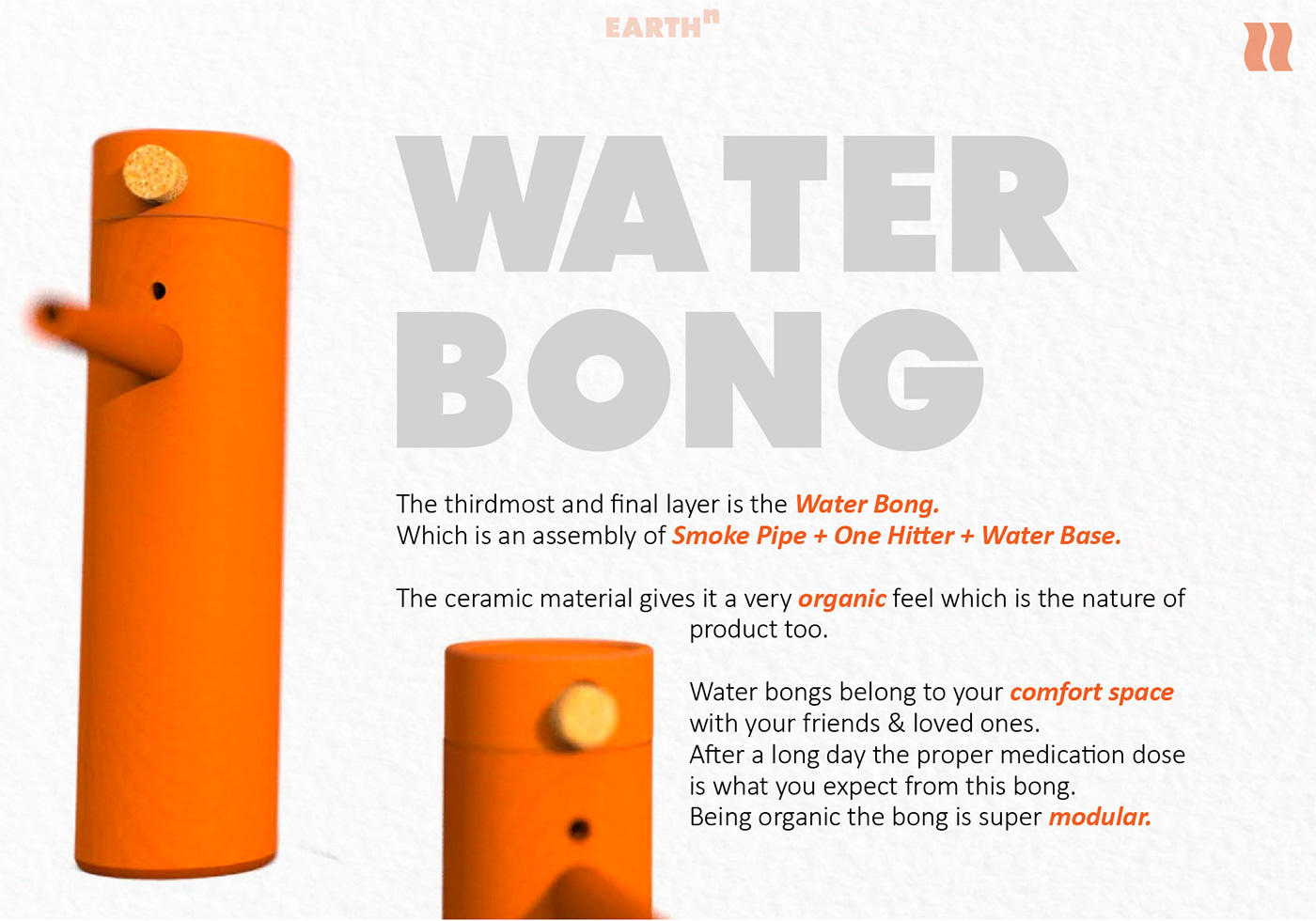 simple，EARTHN，pipe，ceramics，Organic materials，