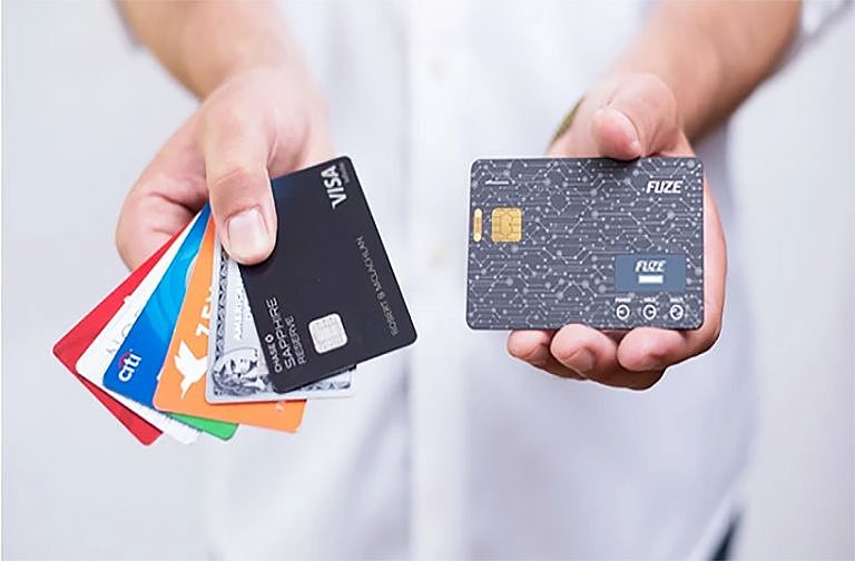 超薄，fuze card，钱包瘦身，便捷，