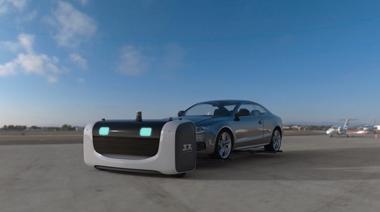 CDG Airport，Robot parking，Paris，stan，