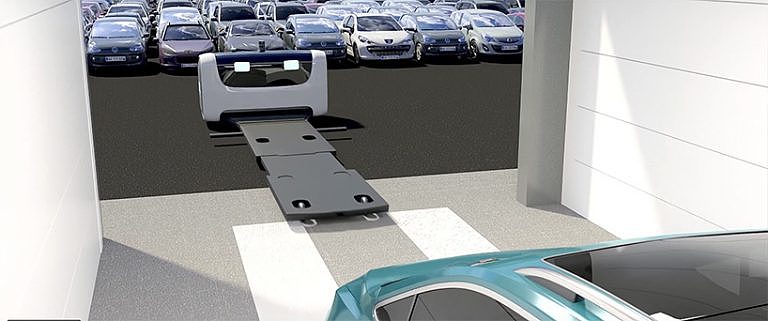 CDG Airport，Robot parking，Paris，stan，