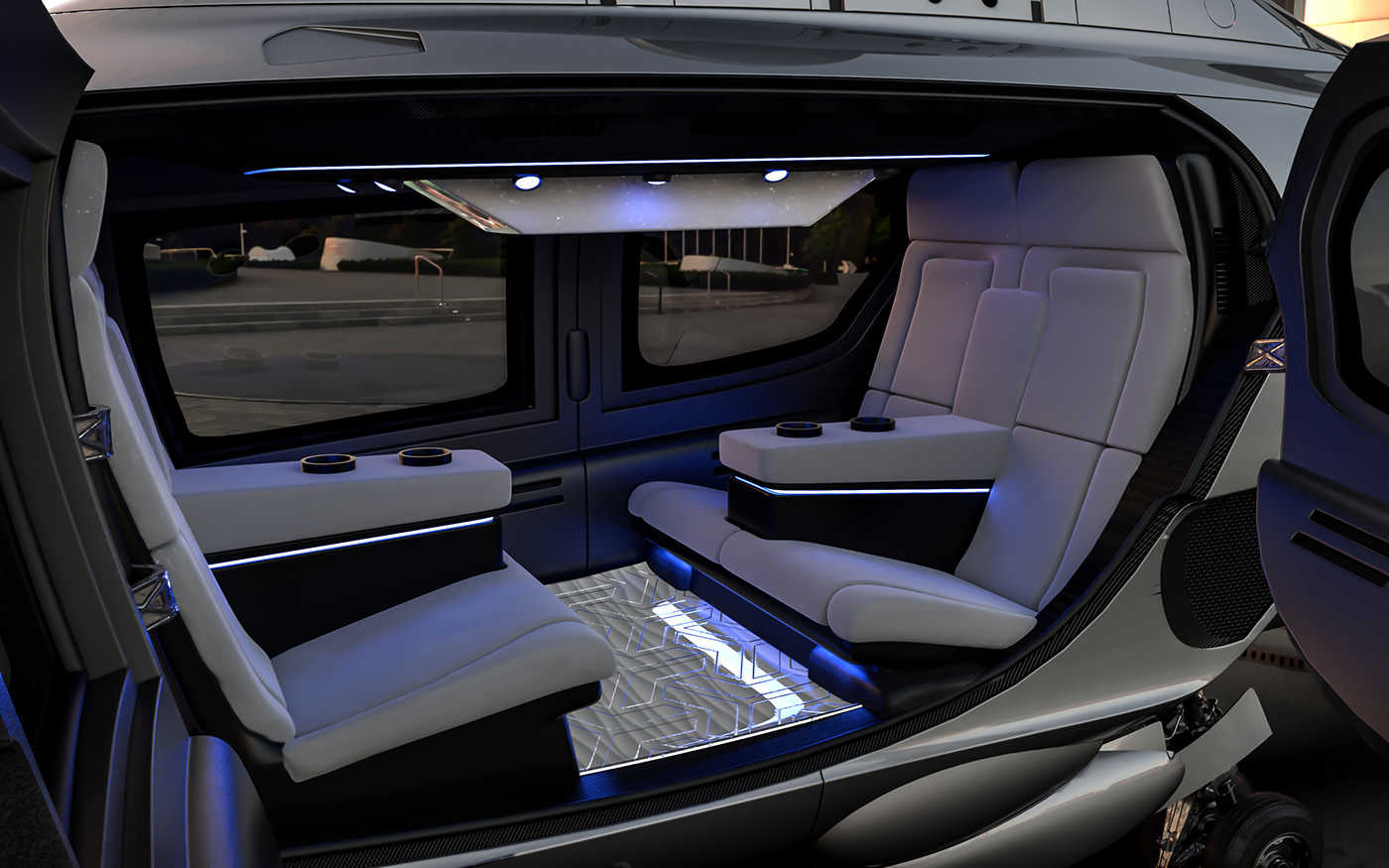 H6 Sky Wolf，helicopter，Render，Hydrogen，