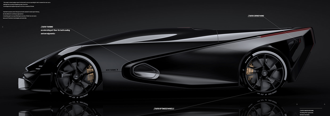 industrial design，product design，vehicle，Mclaren，conceptual design，Concept Car，Super run，