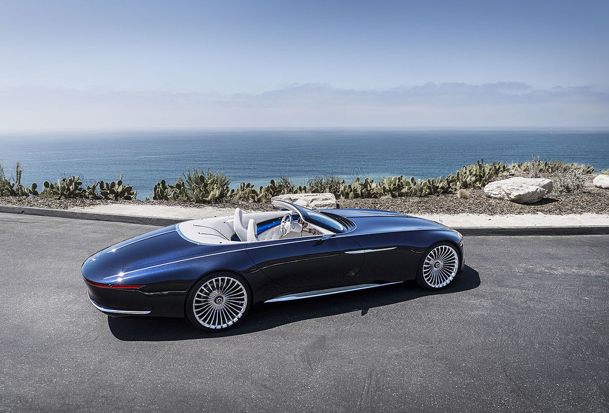 Benz，Convertible electric sports car，Fast charging，Luxury，