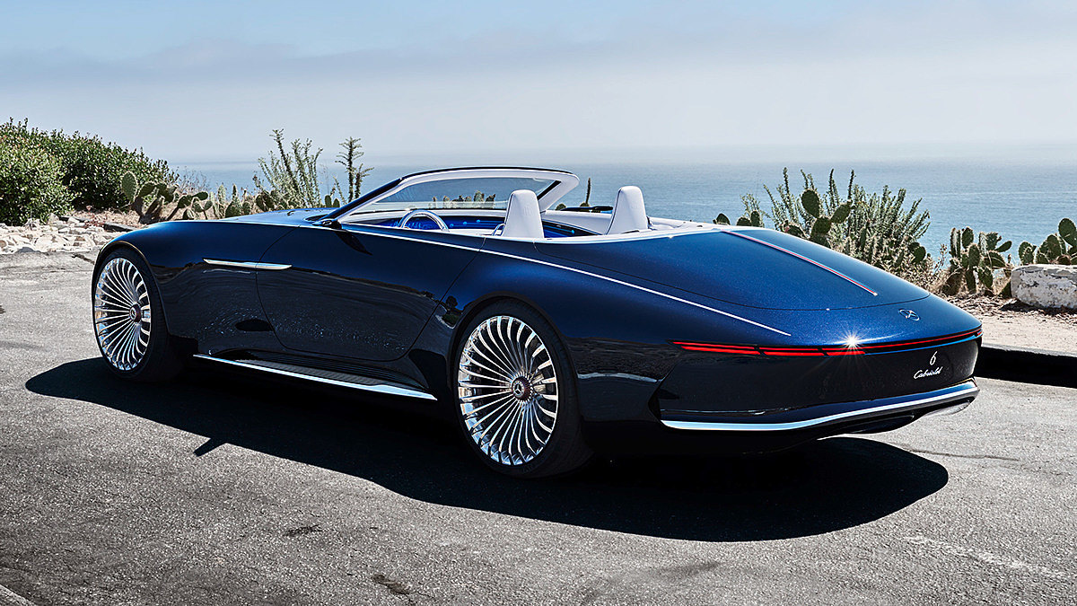 Benz，Convertible electric sports car，Fast charging，Luxury，