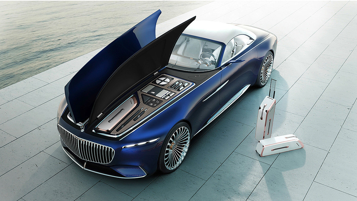 Benz，Convertible electric sports car，Fast charging，Luxury，