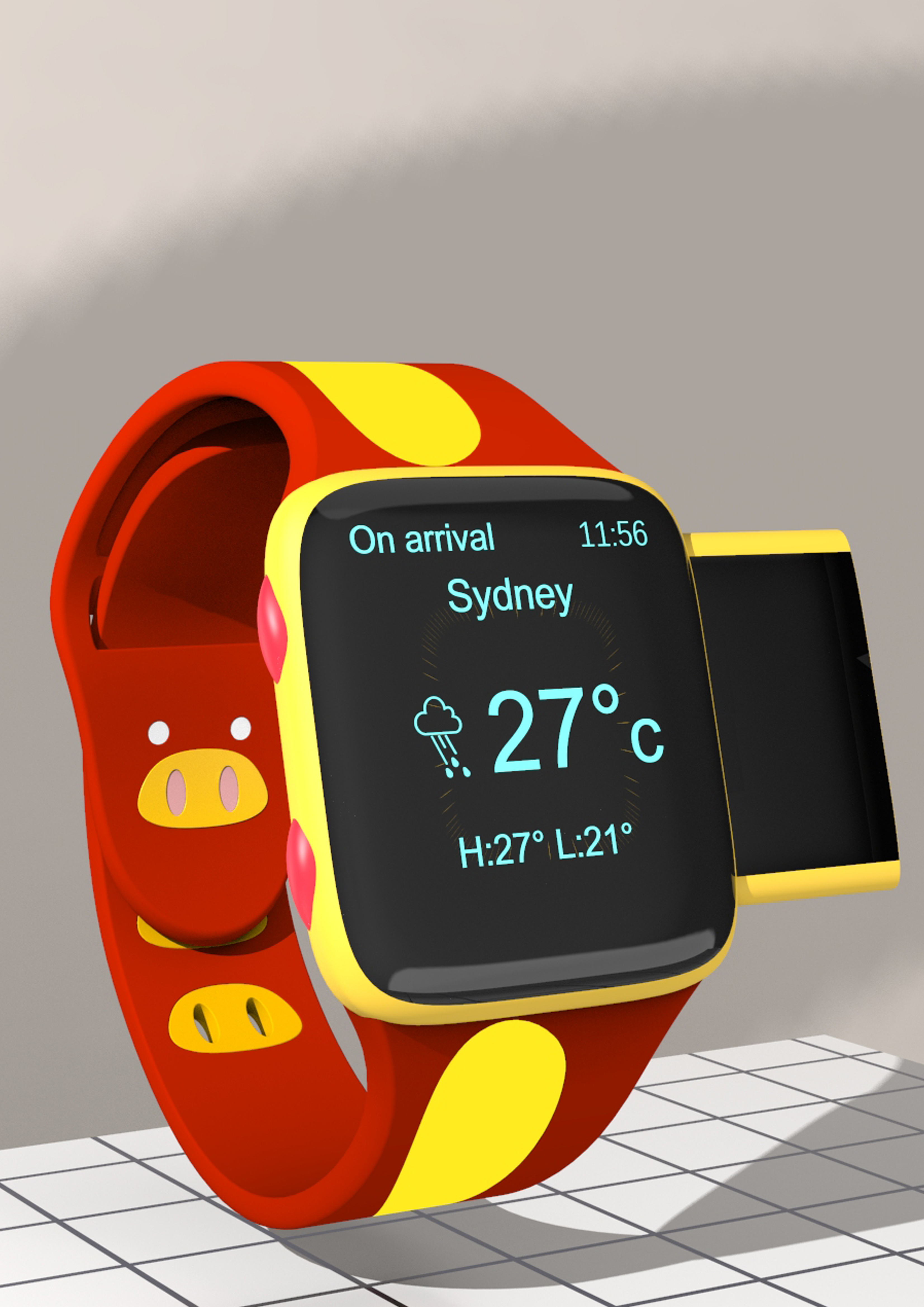 children，Wrist watch，originality，multi-function，