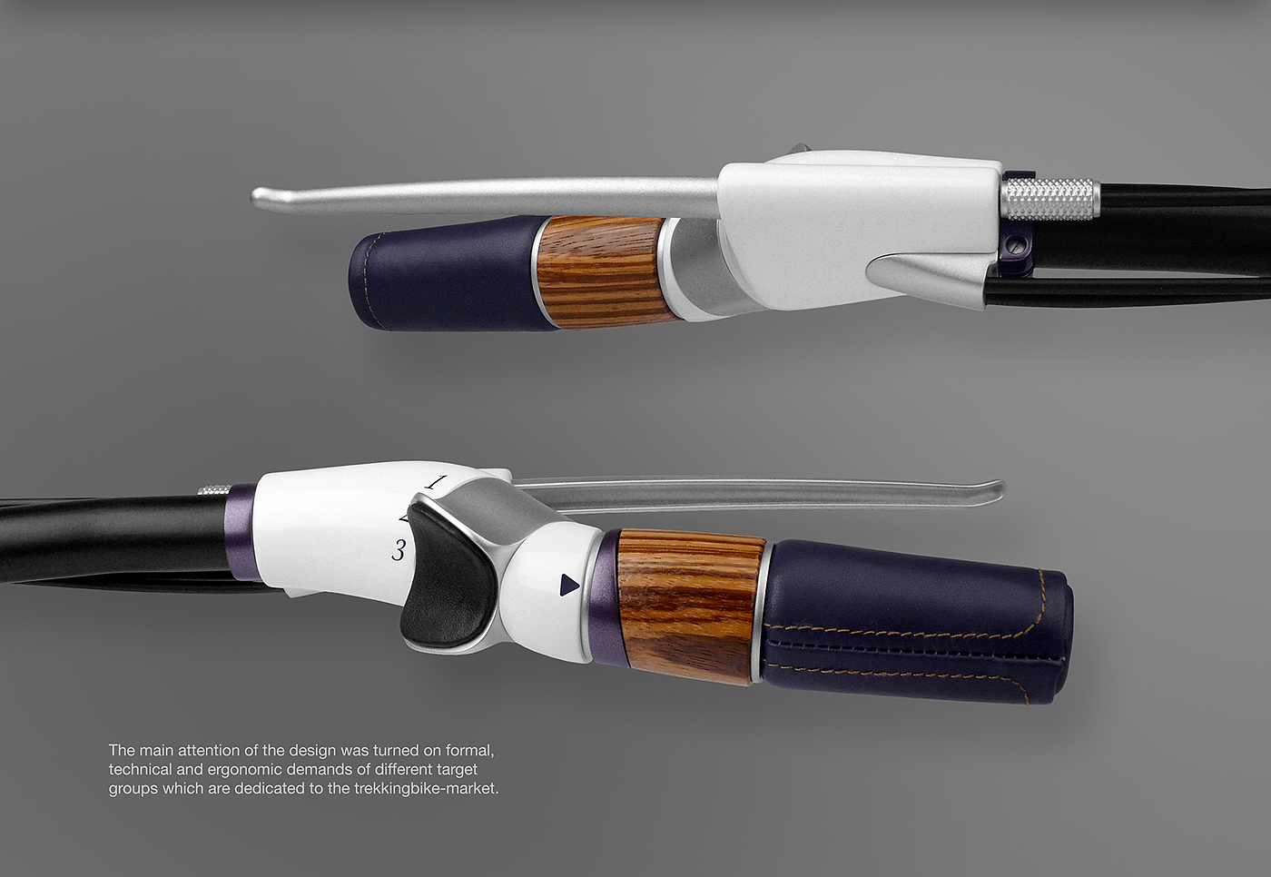 hirsch，integrate，Double speed change，Handlebar design，Dual drive system，