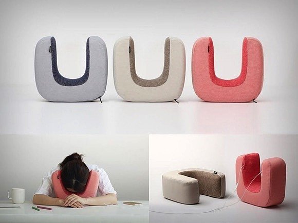 U-shaped pillow，