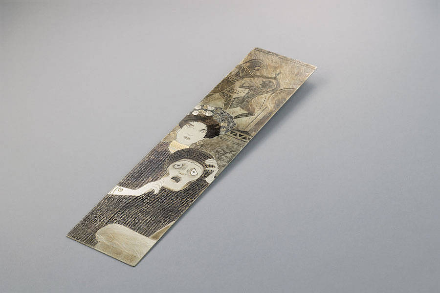 manual，Art，Metal，bookmark，