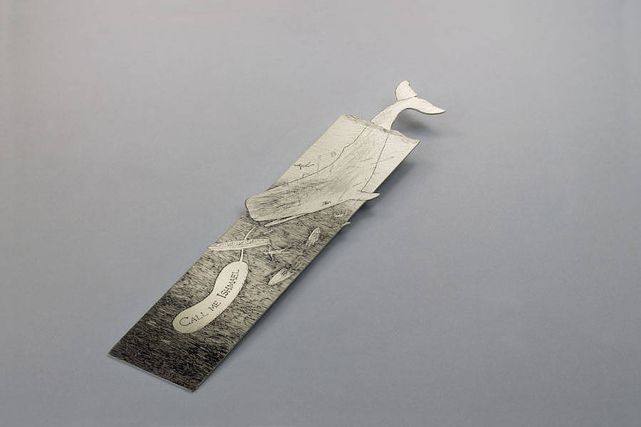 manual，Art，Metal，bookmark，