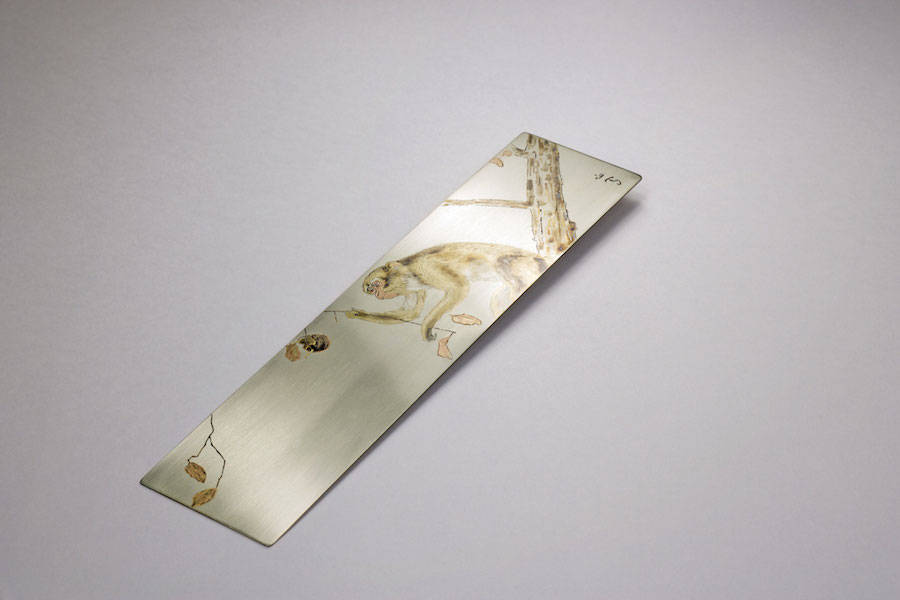 manual，Art，Metal，bookmark，