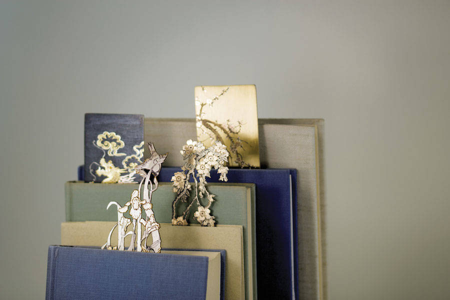 manual，Art，Metal，bookmark，