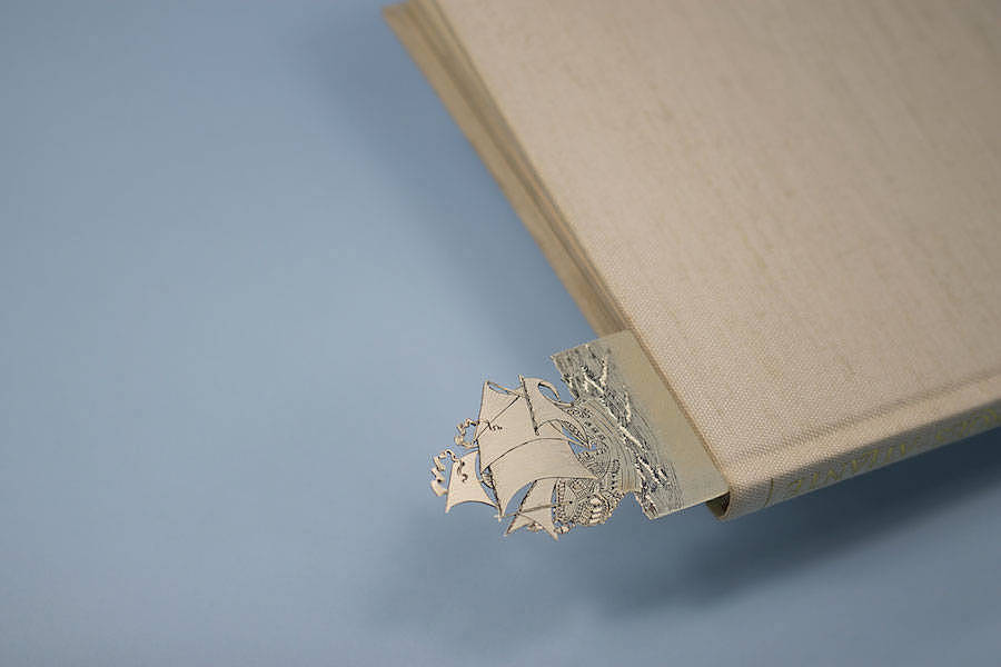 manual，Art，Metal，bookmark，