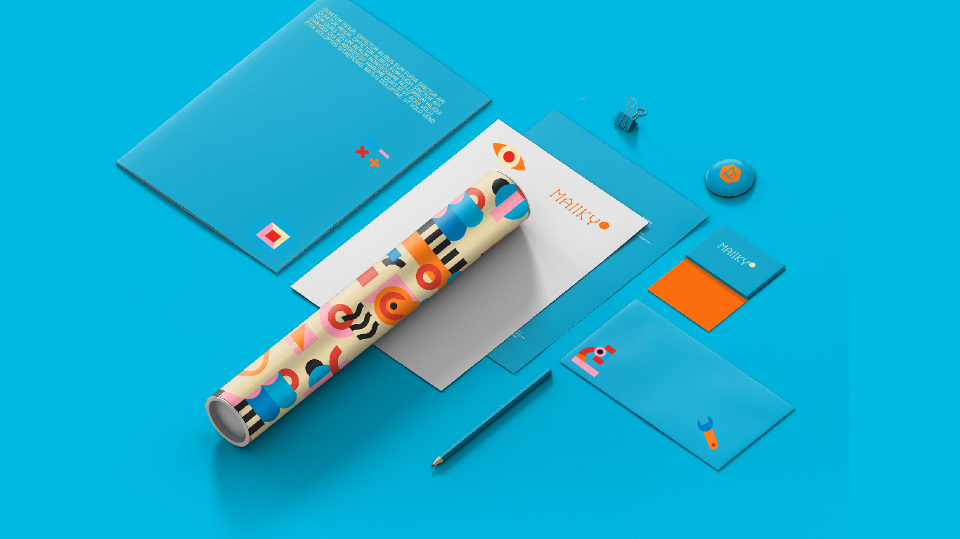 Children's education, visual brand, VIS，