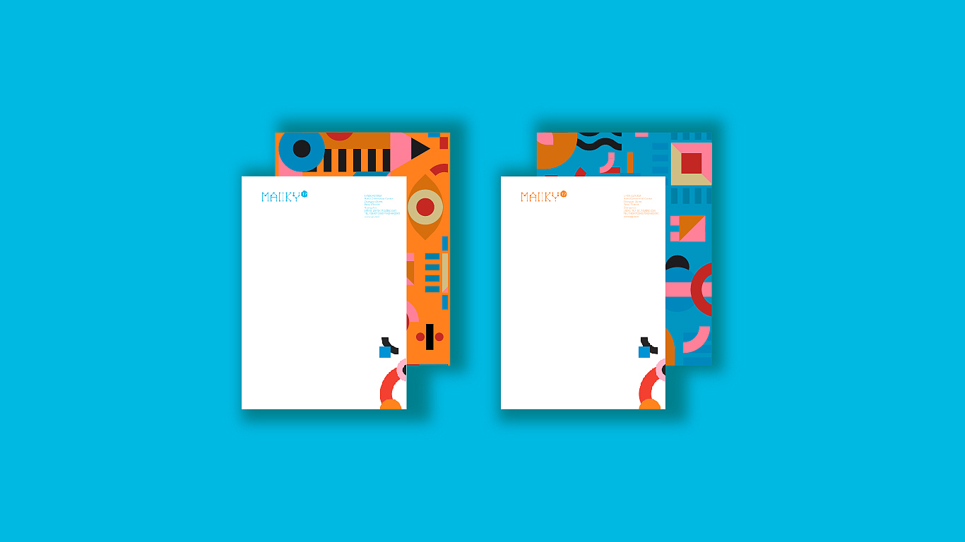 Children's education, visual brand, VIS，