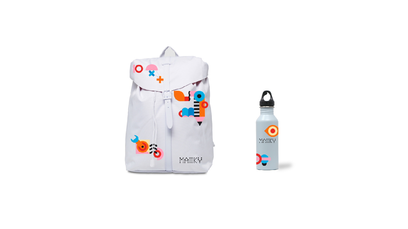 Children's education, visual brand, VIS，