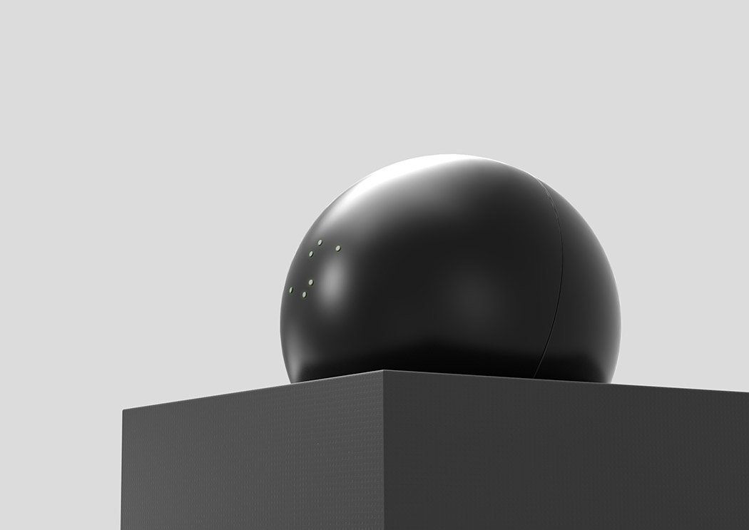 innovate，Artwork，Spherical sculpture，sound，