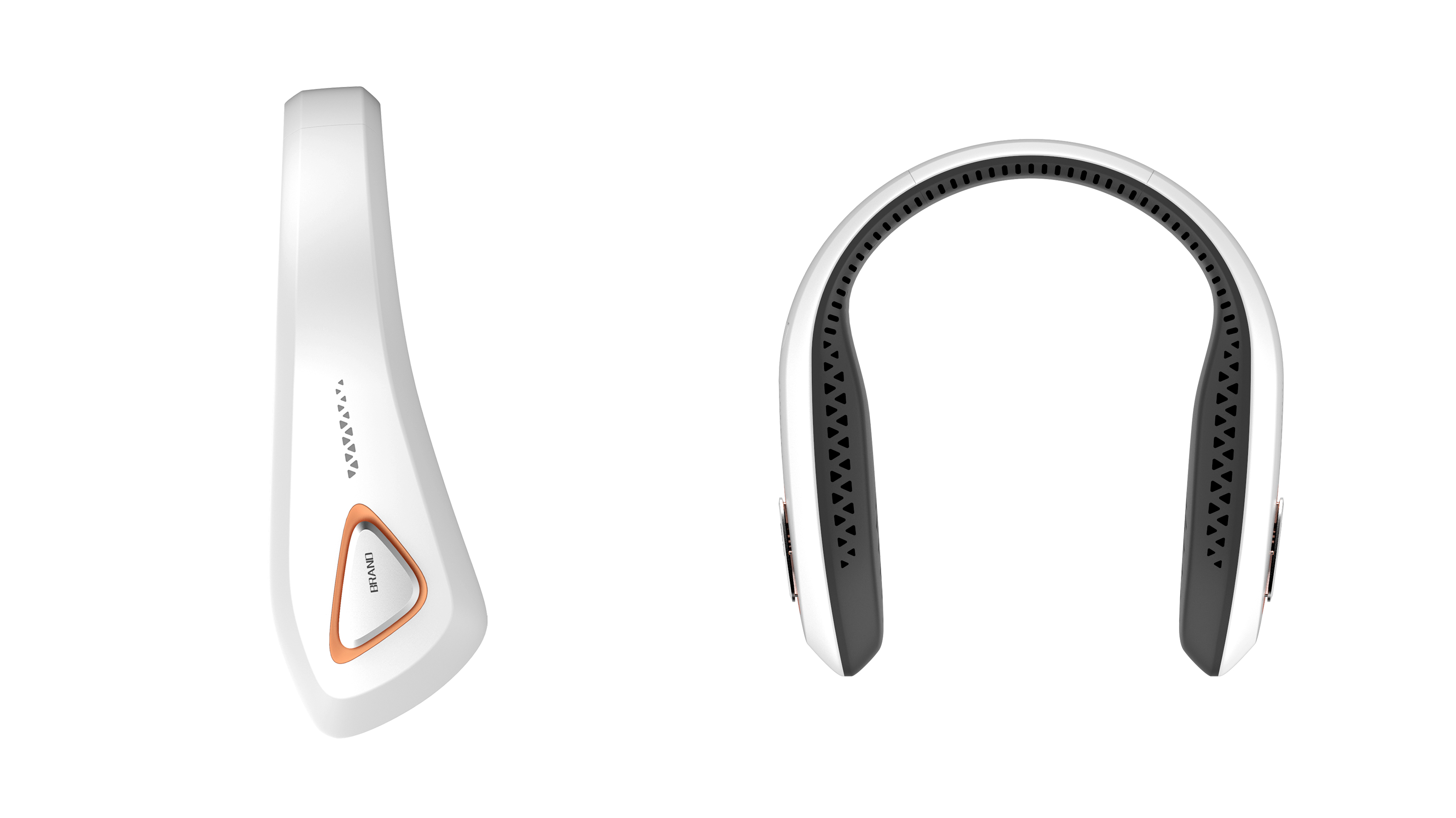 Hanging neck fan design，