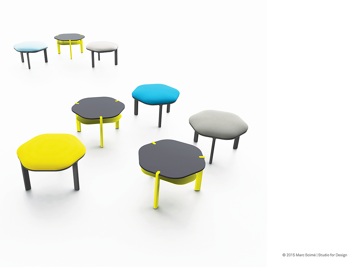 Table，modularization，Adesign，furniture design ，