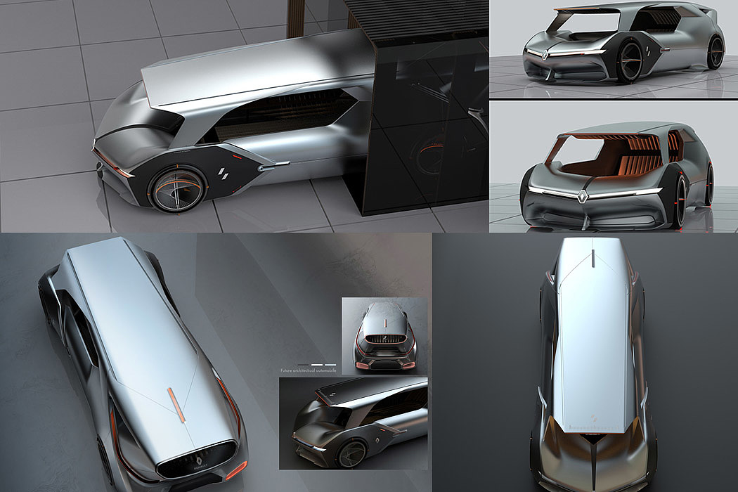 Pantheon，renault，Wearable building car，