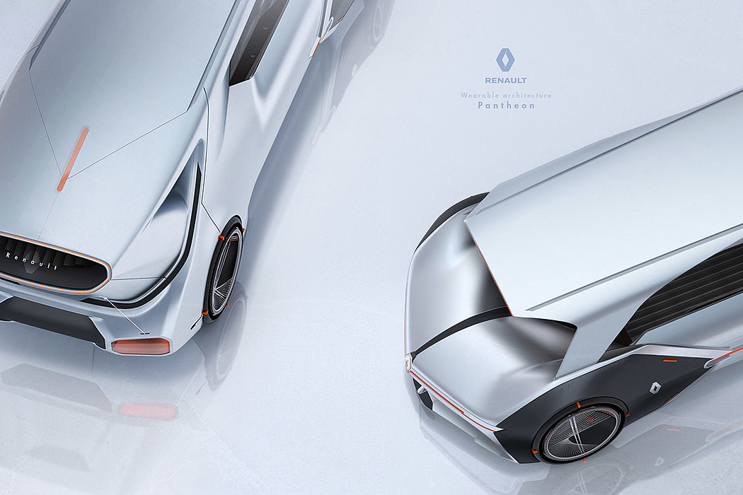 Pantheon，renault，Wearable building car，